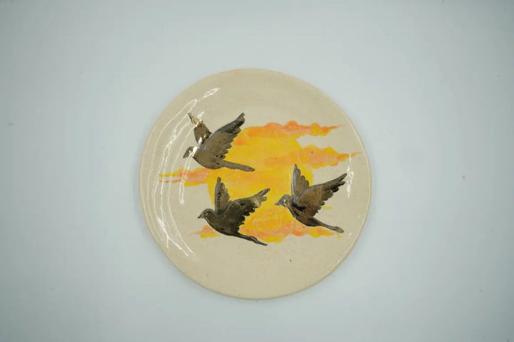 Hand Painted Decorative Ceramic Plates KHAZAF TAQUEEN