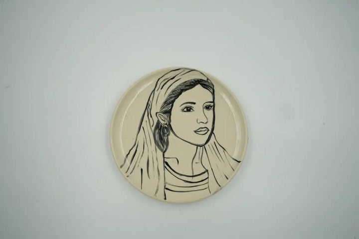 Hand Painted Decorative Ceramic Plates KHAZAF TAQUEEN