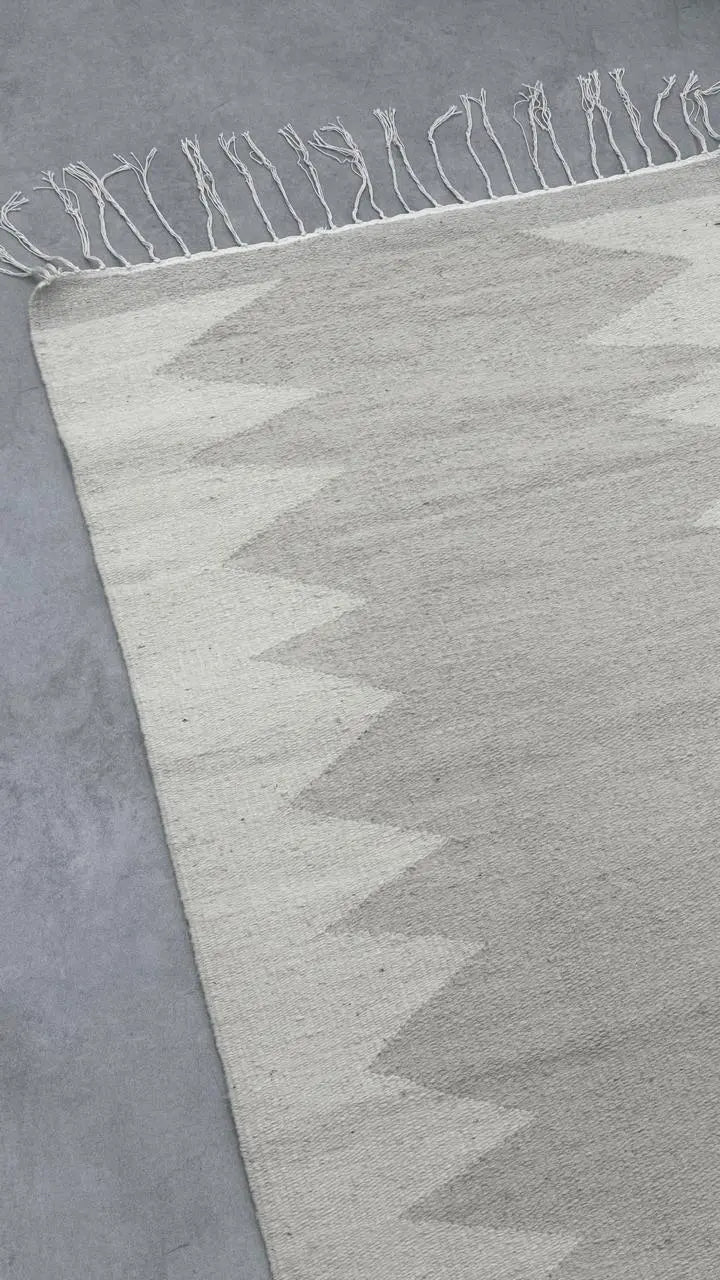 Natural Wool Rug 148 X 93 CM ZOLIA TAQUEEN