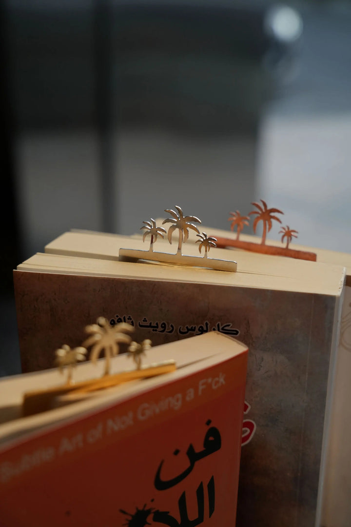 Palm trees bookmark ATEEQ TAQUEEN