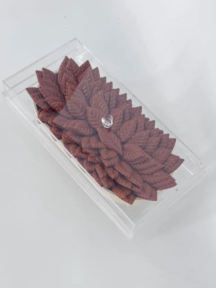 Tree Leaves Design Belgian Chocolate 500 gm DANAT TAQUEEN