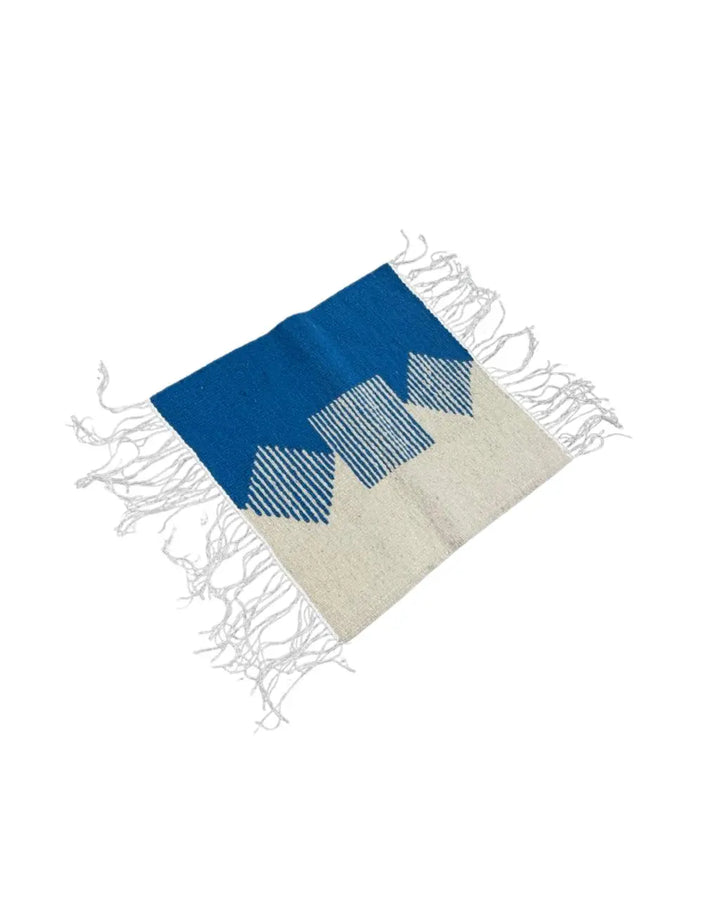 Wall Hanged Natural Wool Rug 100 X 59 CM ZOLIA TAQUEEN